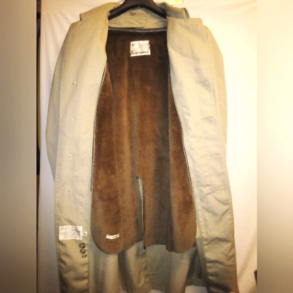 Raintamer Insulated Trench Coat Size 46Regular